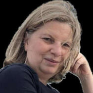 Foto tania zwarte achtergrond